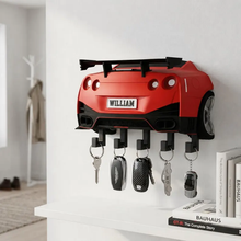 Personalized Sports Car Key Holder, Custom Wall Decor