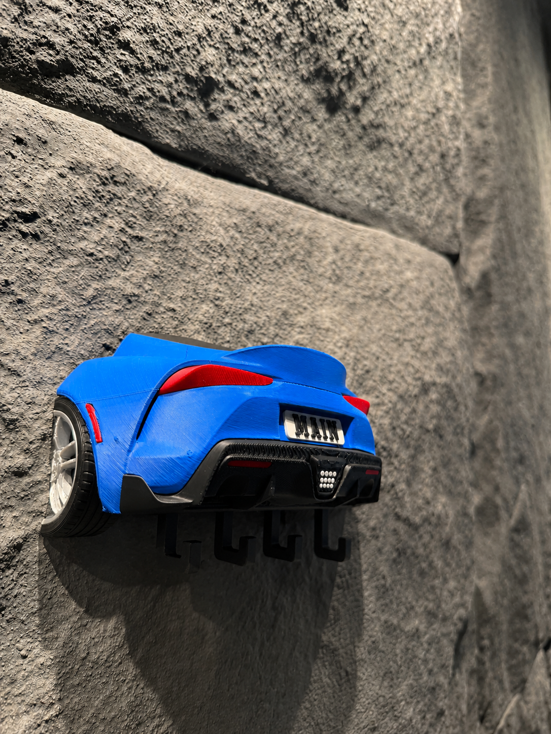 Honestly much nicer than I expected. The 3D car details really stand out once it is mounted.