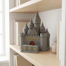 Fantasy Castle Book Counter, Personalized Reading Tracker