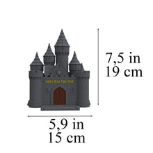 Fantasy Castle Book Counter, Personalized Reading Tracker