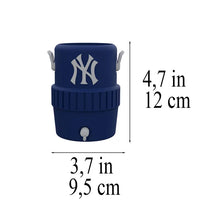 Custom Retro Baseball Can Cooler, Personalized Logo Holder