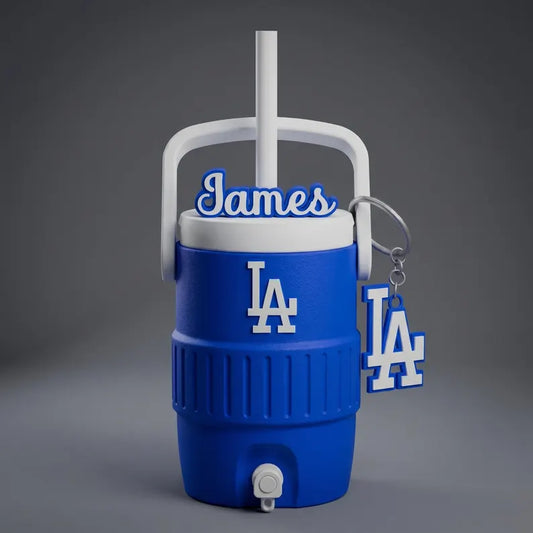 Personalized Name Can Cooler, Custom Soda Holder Gift for Baseball Lovers, Mini Cooler Cup for Game Day, 3D Printed Drink Holder