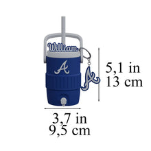 Custom Baseball Can Cooler, Personalized Sports Soda Holder