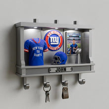 Custom Football Key Holder, Personalized LED Wall Decor