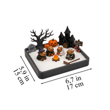 Custom Capybara Halloween Zen Garden