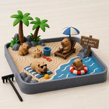 Personalized Capybara Zen Garden