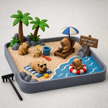 Personalized Capybara Zen Garden