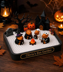 Custom Capybara Halloween Zen Garden