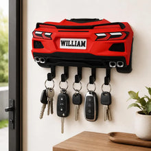 Personalized Car Key Holder, Custom Sports Car Decor