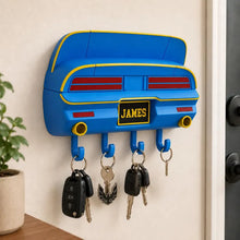 Custom Muscle Car Key Holder, Personalized Garage Decor