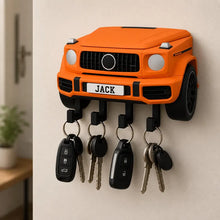 Personalized Luxury SUV Key Holder, Custom Name 3D Printed Wall Key Rack