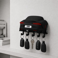 Personalized Sports Car Key Holder, Custom Garage Wall Decor