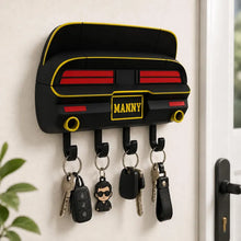 Custom Muscle Car Key Holder, Personalized Garage Decor
