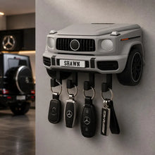 Personalized Luxury SUV Key Holder, Custom Name 3D Printed Wall Key Rack