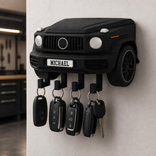 Personalized Luxury SUV Key Holder, Custom Name 3D Printed Wall Key Rack